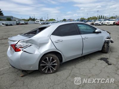 Trzecie zdjęcie samochodu z tyłu: 2017 TOYOTA COROLLA L VIN:5YFBURHE8HP696822 - miniatura