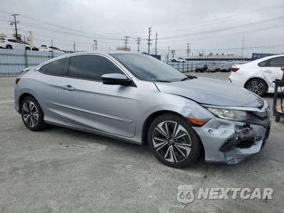Czwarte zdjęcie samochodu z boku: 2018 HONDA CIVIC EXL VIN:2HGFC3B74JH350338 - miniatura