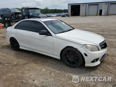 Czwarte zdjęcie samochodu z boku: 2009 MERCEDES-BENZ C 350 VIN:WDDGF56X99R047881 - miniatura