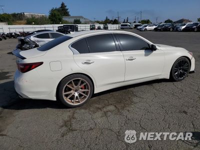 Trzecie zdjęcie samochodu z tyłu: 2018 INFINITI Q50 RED SPORT 400 VIN:JN1FV7AP7JM461225 - miniatura