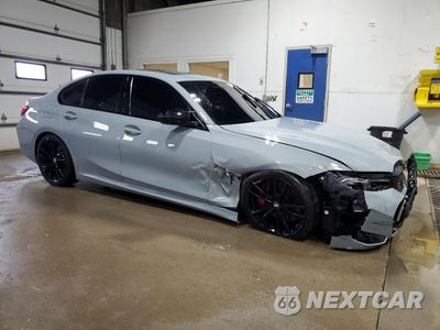 Czwarte zdjęcie samochodu z boku: 2023 BMW M340XI VIN:3MW49FF04P8C82951 - miniatura