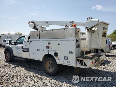 Trzecie zdjęcie samochodu z tyłu: 2012 FORD F450 SUPER DUTY BUCKET TRUCK VIN:1FDUF4GY7CEC51507 - miniatura