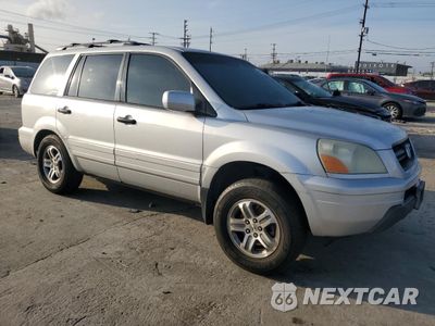 Czwarte zdjęcie samochodu z boku: 2005 HONDA PILOT EXL VIN:2HKYF18575H529673 - miniatura
