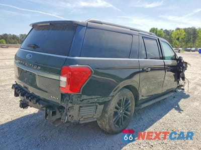 Trzecie zdjęcie samochodu z tyłu: 2024 FORD EXPEDITION MAX XLT VIN:1FMJK1H84REA05521 - miniatura