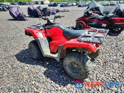 Trzecie zdjęcie samochodu z tyłu: 2022 HONDA TRX420 (FOURTRAX RANCHER) VIN:1HFTE40K4N4805786 - miniatura