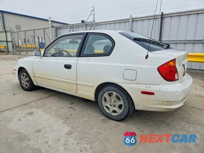 Drugie zdjęcie samochodu z przodu: 2003 HYUNDAI ACCENT GL VIN:KMHCG35C03U261988 - miniatura
