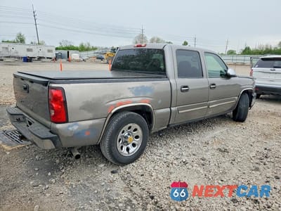 Trzecie zdjęcie samochodu z tyłu: 2006 CHEVROLET SILVERADO C1500 VIN:2GCEC13V261354660 - miniatura