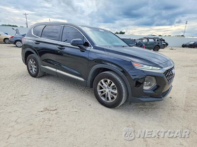 Czwarte zdjęcie samochodu z boku: 2019 HYUNDAI SANTA FE SE VIN:5NMS23AD1KH035820 - miniatura