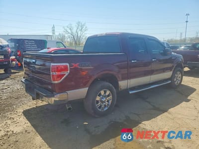 Trzecie zdjęcie samochodu z tyłu: 2010 FORD F150 SUPERCREW VIN:1FTFW1EV1AFC39414 - miniatura