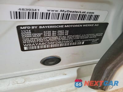 Zdjęcie 12 z 12 samochodu: 2015 BMW 750 I VIN:WBAYA8C56FD825805 - miniatura