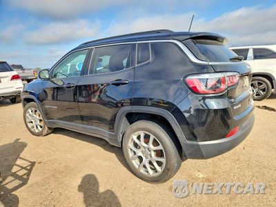 Drugie zdjęcie samochodu z przodu: 2022 JEEP COMPASS LATITUDE LUX VIN:3C4NJDFB3NT221637 - miniatura