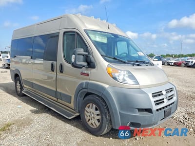 Czwarte zdjęcie samochodu z boku: 2015 RAM PROMASTER 2500 2500 HIGH VIN:3C6TRVPG2FE520887 - miniatura