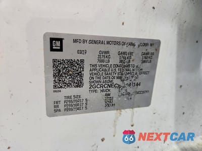 Zdjęcie 12 z 12 samochodu: 2019 CHEVROLET SILVERADO LD C1500 VIN:2GCRCNEC7K1183144 - miniatura
