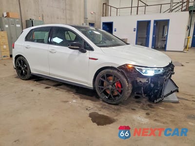 Czwarte zdjęcie samochodu z boku: 2024 VOLKSWAGEN GTI SE VIN:WVW2A7CD0RW233593 - miniatura