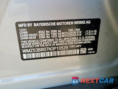 Zdjęcie 12 z 12 samochodu: 2022 MINI COOPER S COUNTRYMAN VIN:WMZ53BR07N3P10529 - miniatura
