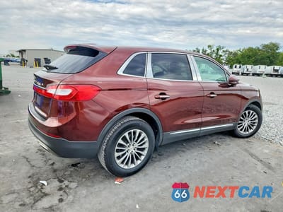 Trzecie zdjęcie samochodu z tyłu: 2016 LINCOLN MKX SELECT VIN:2LMTJ6KR5GBL51326 - miniatura