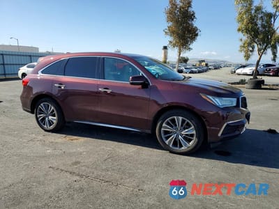 Czwarte zdjęcie samochodu z boku: 2017 ACURA MDX TECHNOLOGY VIN:5FRYD4H56HB022983 - miniatura