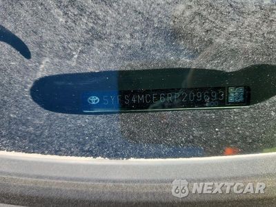 Zdjęcie 12 z 12 samochodu: 2024 TOYOTA COROLLA SE VIN:5YFS4MCE6RP209693 - miniatura
