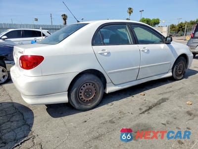 Trzecie zdjęcie samochodu z tyłu: 2003 TOYOTA COROLLA S VIN:1NXBR32E23Z128418 - miniatura