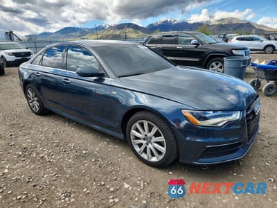 Czwarte zdjęcie samochodu z boku: 2015 AUDI A6 PREMIUM PLUS VIN:WAUFMAFC7FN017490 - miniatura