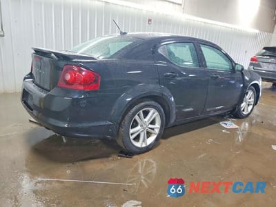 Trzecie zdjęcie samochodu z tyłu: 2013 DODGE AVENGER SE VIN:1C3CDZAG0DN748195 - miniatura