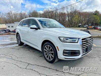 Czwarte zdjęcie samochodu z boku: 2018 AUDI Q7 PREMIUM PLUS VIN:WA1LAAF78JD045051 - miniatura