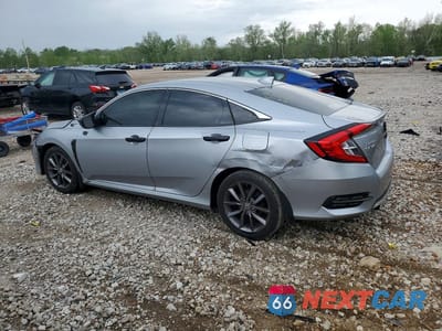 Drugie zdjęcie samochodu z przodu: 2019 HONDA CIVIC EX VIN:19XFC1F37KE000600 - miniatura