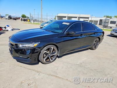 2018 HONDA ACCORD SPORT 1HGCV1F36JA145689 - główne zdjęcie licytacji z USA - miniatura