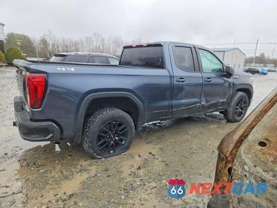 Trzecie zdjęcie samochodu z tyłu: 2021 GMC SIERRA K1500 ELEVATION VIN:1GTR9CED0MZ241651 - miniatura