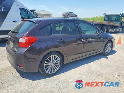 Trzecie zdjęcie samochodu z tyłu: 2013 SUBARU IMPREZA PREMIUM VIN:JF1GPAD6XDG828963 - miniatura
