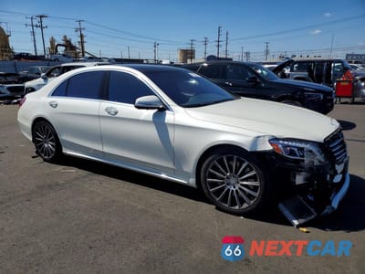 Czwarte zdjęcie samochodu z boku: 2016 MERCEDES-BENZ S 550 VIN:WDDUG8CB7GA239886 - miniatura