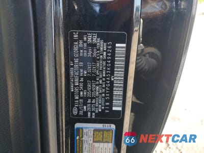 Zdjęcie 13 z 13 samochodu: 2019 KIA SORENTO LX V6 VIN:5XYPG4A53KG494265 - miniatura