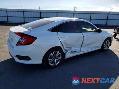 Trzecie zdjęcie samochodu z tyłu: 2018 HONDA CIVIC LX VIN:2HGFC2F55JH509791 - miniatura