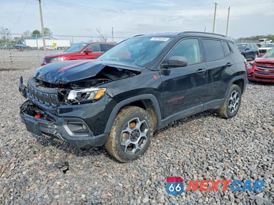 2022 JEEP COMPASS TRAILHAWK 3C4NJDDB9NT191160 - główne zdjęcie licytacji z USA - miniatura