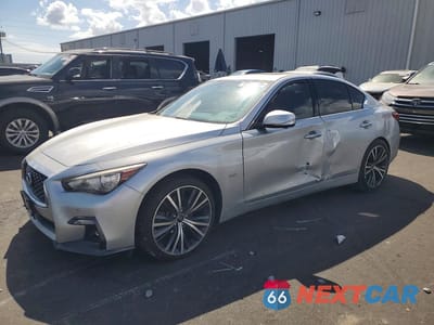2019 INFINITI Q50 3.0T SIGNATURE EDITION JN1EV7AR4KM591719 - główne zdjęcie licytacji z USA - miniatura