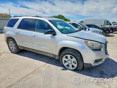 Czwarte zdjęcie samochodu z boku: 2015 GMC ACADIA SLE VIN:1GKKRNED1FJ387821 - miniatura