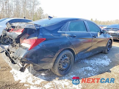 Trzecie zdjęcie samochodu z tyłu: 2024 HYUNDAI ELANTRA LUXURY VIN:KMHLN4DG4RU848591 - miniatura