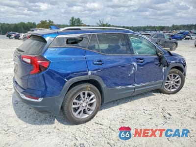 Trzecie zdjęcie samochodu z tyłu: 2022 GMC TERRAIN SLT VIN:3GKALPEV5NL298679 - miniatura