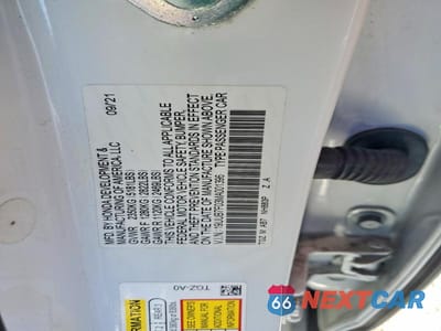 Zdjęcie 12 z 12 samochodu: 2021 ACURA TLX TYPE S VIN:19UUB7F03MA001396 - miniatura