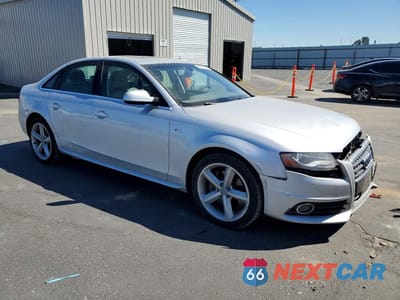 Czwarte zdjęcie samochodu z boku: 2012 AUDI A4 PREMIUM PLUS VIN:WAUFFAFL6CN006762 - miniatura