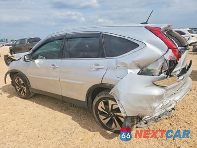Drugie zdjęcie samochodu z przodu: 2016 HONDA CR-V TOURING VIN:5J6RM3H93GL013800 - miniatura