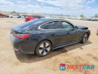Trzecie zdjęcie samochodu z tyłu: 2023 BMW I4 EDRIVE 35 VIN:WBY43AW02PFR20949 - miniatura