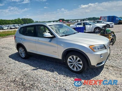 Czwarte zdjęcie samochodu z boku: 2014 BMW X3 XDRIVE28I VIN:5UXWX9C51E0D42857 - miniatura