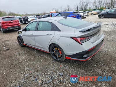 Drugie zdjęcie samochodu z przodu: 2025 HYUNDAI ELANTRA N BASE VIN:KMHLW4DKXSU032394 - miniatura