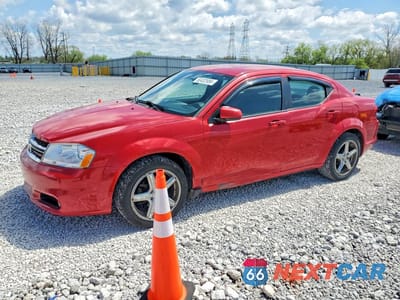 2013 DODGE AVENGER SXT 1C3CDZCB3DN554035 - główne zdjęcie licytacji z USA - miniatura