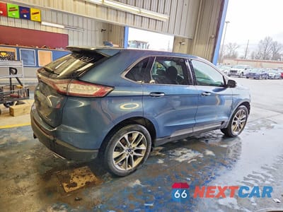 Trzecie zdjęcie samochodu z tyłu: 2018 FORD EDGE TITANIUM VIN:2FMPK3K81JBB62888 - miniatura