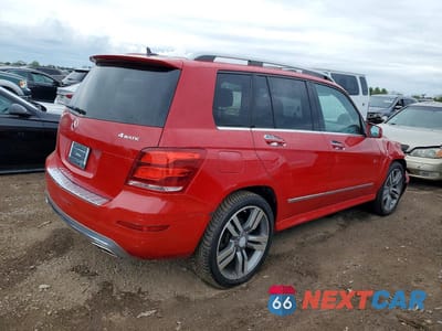 Trzecie zdjęcie samochodu z tyłu: 2013 MERCEDES-BENZ GLK 350 4MATIC VIN:WDCGG8JB4DG096974 - miniatura