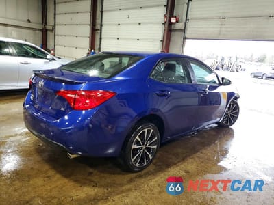 Trzecie zdjęcie samochodu z tyłu: 2019 TOYOTA COROLLA SE VIN:2T1BURHEXKC135867 - miniatura