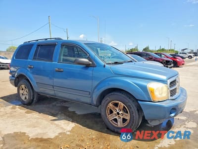 Czwarte zdjęcie samochodu z boku: 2004 DODGE DURANGO SLT VIN:1D4HD48K54F139387 - miniatura