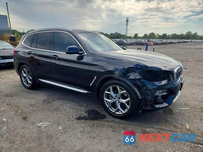 Czwarte zdjęcie samochodu z boku: 2020 BMW X3 SDRIVE30I VIN:5UXTY3C02L9C41336 - miniatura